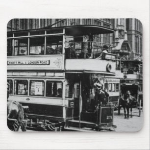 Trams in Manchester, c.1900 Muismat