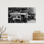 Trams in Manchester, c.1900 Poster (Keuken)