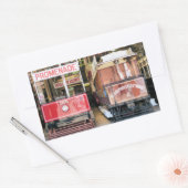 TRAMS RECHTHOEKIGE STICKER (Envelop)