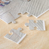 Trams van Porto Portugal Legpuzzel (Zijkant)