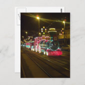 Tramtrein - Briefkaart voor verlichting Blackpool (Voorkant / Achterkant)