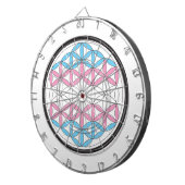 tran Sacred geometrie Dartbord (Voorkant Rechts)