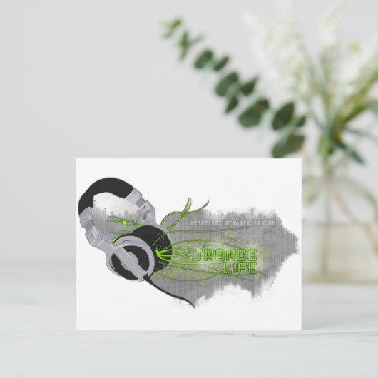 Trance Briefkaart (Staand voorkant)