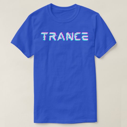 TRANCE EDM, Techno, Rave, Psytrance, Goa music T-shirt (Design voorkant)