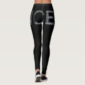 Trance Electronic Dance Music Leggings (Achterkant)