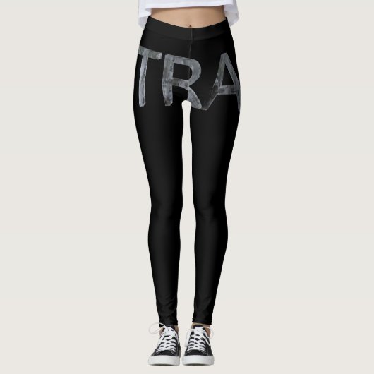 Trance Electronic Dance Music Leggings (Voorkant)