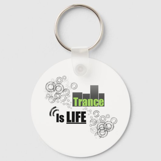 Trance is het leven sleutelhanger (Voorkant)