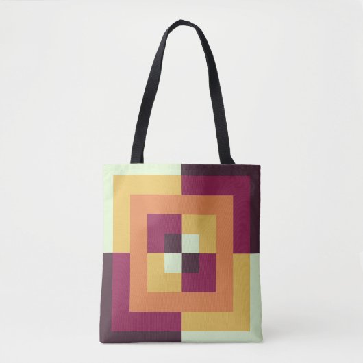 Trance Labyrinth Tote Bag (Voorkant)