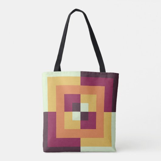 Trance Labyrinth Tote Bag (Achterkant)