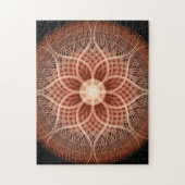 Trance Lotus Mandala Legpuzzel (Verticaal)