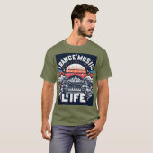 Trance Music Is Life - Festival Tshirt (Voorkant volledig)