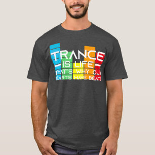 Trance Music Retro  DJ Cadeau T-shirt