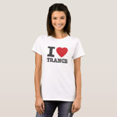Trance Music T-shirt (Voorkant volledig)