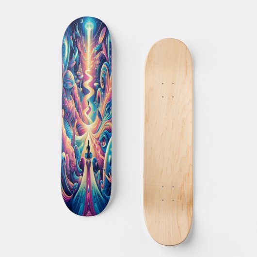 Trance Odyssey Persoonlijk Skateboard (Voorkant)
