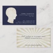 trance sunst Hypnotherapeut visitekaartje (Voorkant / Achterkant)