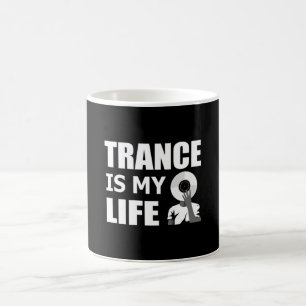 Trance Techno Music Rave DJ House Dance Gift Idee Koffiemok