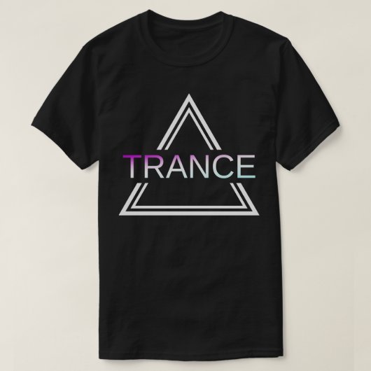 Trance Techno Party EDM Festival Goa Electro Rave T-shirt (Design voorkant)
