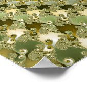 Trancetunnel - Fractaal Poster (Hoek)