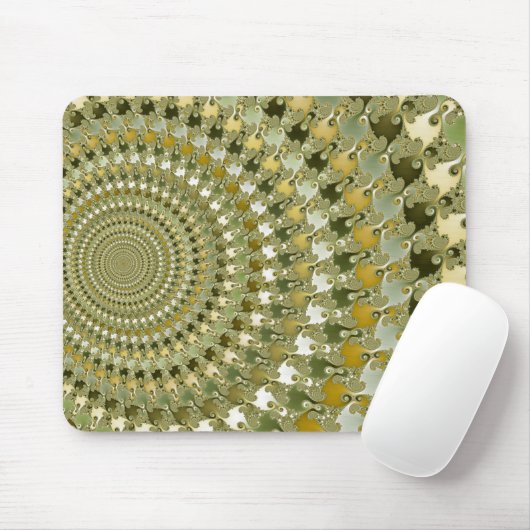Trancetunnel - Fractal Mousepad Muismat (Met muis)