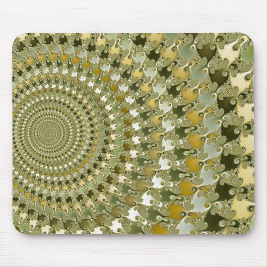 Trancetunnel - Fractal Mousepad Muismat (Voorkant)