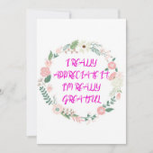 Trand Thanku kaart (Voorkant)