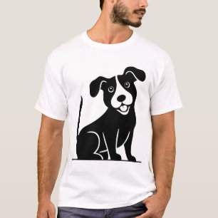Trandy Cat: vectorontwerp T-shirt