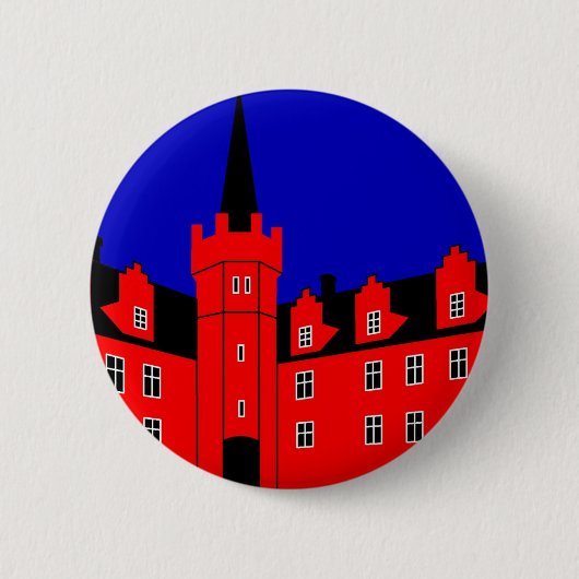 Tranekaer Palace Ronde Button 5,7 Cm (Voorkant)