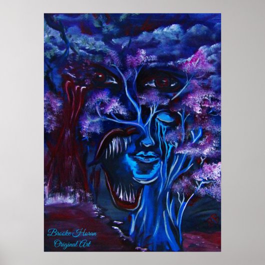 Tranen en geschreeuw poster (Voorkant)