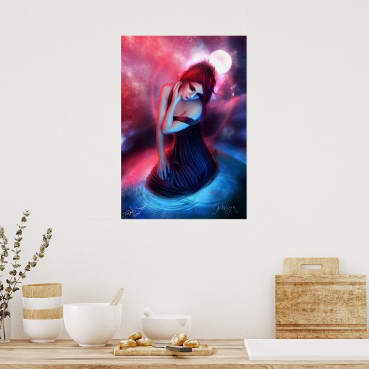 Tranen hebben geen naam Poster (Keuken)