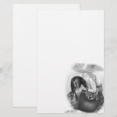 Tranen in de Hemelse Stationery Briefpapier (Voorkant / Achterkant)