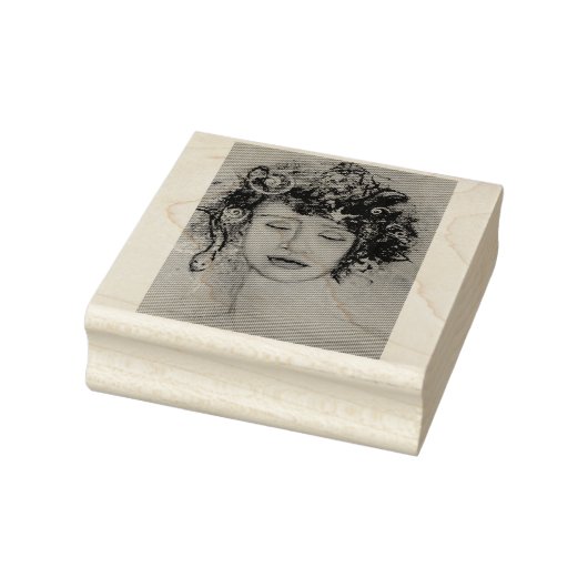 Tranen Medusa Fantasy Mythe Magic Maureen Girard Rubberstempel (Stempel)