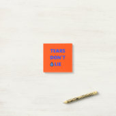 Tranen niet liegen post-it® notes (Op bureau)