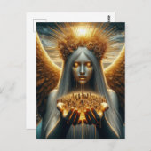 Tranen om de stad van de engelen briefkaart (Voorkant / Achterkant)