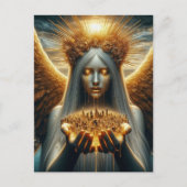 Tranen om de stad van de engelen briefkaart (Voorkant)