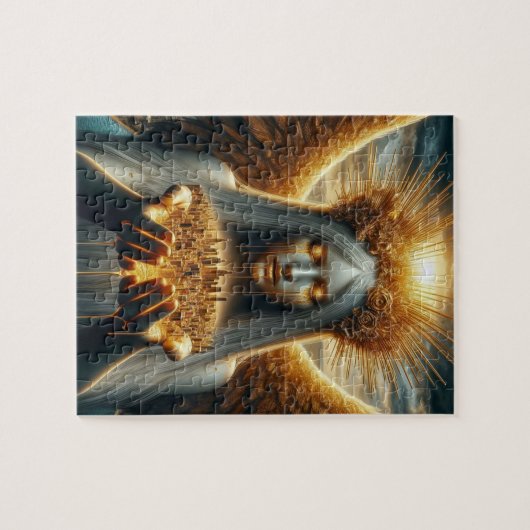 Tranen om de stad van de engelen legpuzzel (Horizontaal)