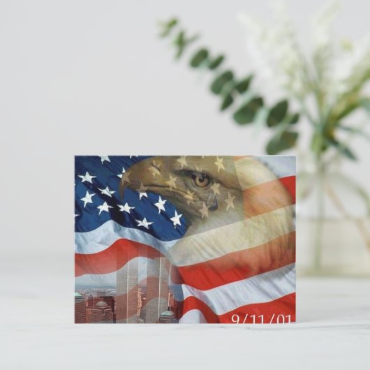 Tranen van de Eagle Briefkaart (Staand voorkant)