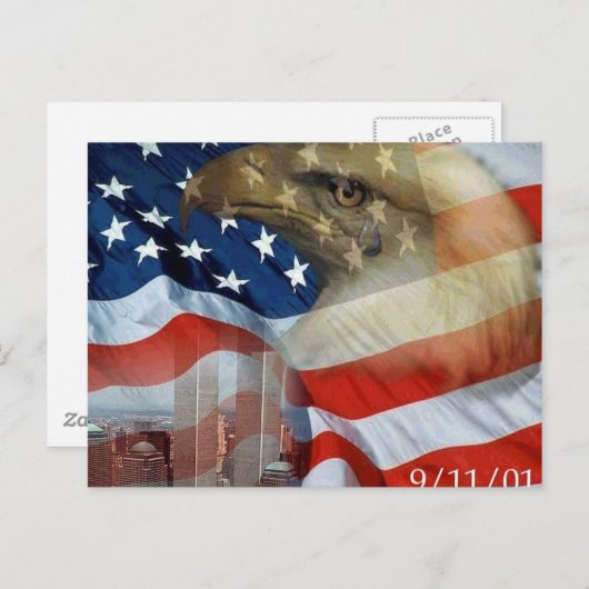 Tranen van de Eagle Briefkaart (Voorkant / Achterkant)