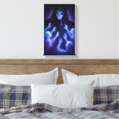 Tranen van de Gesluierde Geest Canvas Afdruk (Insitu (Slaapkamer))