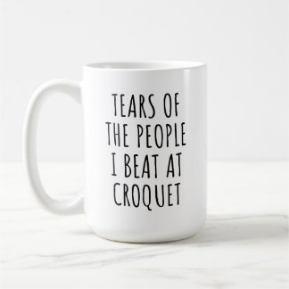 Tranen van de Mensen die ik bij Croquet Humor Vers Koffiemok