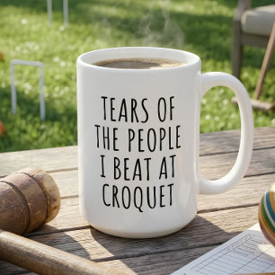 Tranen van de Mensen die ik bij Croquet Humor Vers Koffiemok