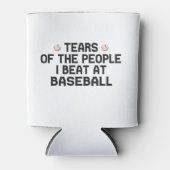 tranen van de mensen die ik bij honkbal voel blikjeskoeler (Voorkant)
