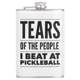TRANEN VAN DE MENSEN DIE IK BIJ PICKLEBALL HEB GES HEUPFLES