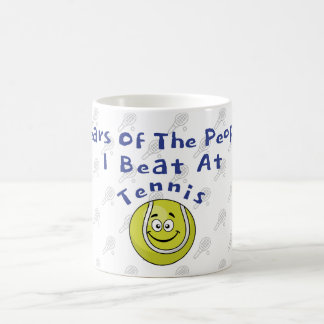 tranen van de mensen die ik in Tennis sla Koffiemok