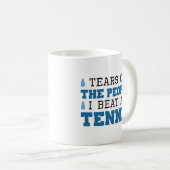 tranen van de mensen die ik in Tennis sla Koffiemok (Voorkant rechts)