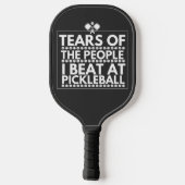 Tranen van de mensen die ik sla bij Pickleball Paddle (Achterkant)