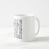 tranen van de mensen die ik sla bij Softball Koffiemok (Voorkant rechts)