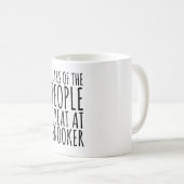 tranen van de mensen die ik sla op Snooker Koffiemok (Voorkant rechts)