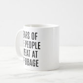 Tranen van de Mensen die ik Versloeg bij Cribbage  Koffiemok (Voorkant links)
