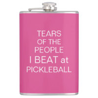 Tranen van de mensen die ik versloeg bij Picklebal