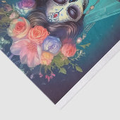 Tranen van de vergeten, gloeiende gotische bruid tissuepapier (Detail)